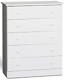 Prepac Whhd-3038-5 5 Drawer Chest White