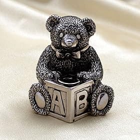 Teddy Bear Musical Figurine 498RB by