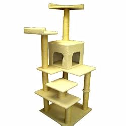 Majestic 66 Inch Bungalow Cat Tree