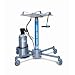 Genie GH-3.8 Super Hoist Material Lift with Pistol Grip Control Handle, 300lbs Capacity, 19" L x 2' W Tabletop, 149.6" Height