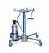 Genie GH-3.8 Super Hoist Material Lift with Pistol Grip Control Handle, 300lbs Capacity, 19" L x 2' W Tabletop, 149.6" Height