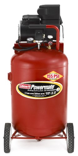 Coleman Powermate Premium Series, Oil Free Direct Drive, 27 gallon Air Compressor