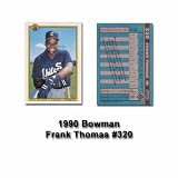 1990 Bowman Frank Thomas Rookie Card