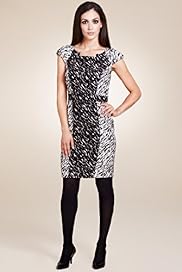 Per Una Speziale Cap Sleeve Animal Print Dress
