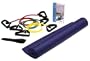 SPRI P-AWAT Pilates Anywhere/Anytime Kit (3 Exertube Bands, Mat, Video and Door Attachment)