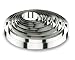 from Lacor Lacor-68516-ROUND CAKE RING 16x4,5 CM.- STNLS Model 68516