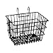 Pyramid Lift Off Bicycle Basket, 14.5" x 8.5" x 7" (Black)