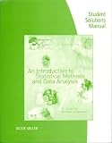 Student Soltuions Manual for Ott/Longneckers An Introduction to Statistical Methods and Data Analysis, 6th