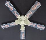 Ceiling Fan Designers 52FAN-MLB-ATL MLB Atlanta Braves Baseball Ceiling Fan 52 In.