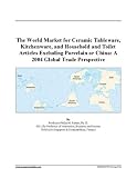 The World Market for Ceramic Tableware, Kitchenware, and Household and Toilet Articles Excluding Porcelain or China: A 2004 Global Trade Perspective