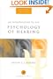An Introduction to the Psychology of Hearing, Fourth Edition