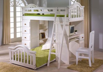 Kitchen: Charlotte Student Loft Bed