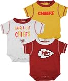 Kansas City Chiefs Infant 3-Piece Creeper Set
