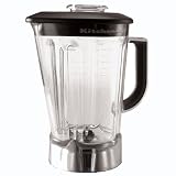 KitchenAidKSB56POBBlenderJarwithBlackLid