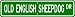   - Old English Sheepdog STREET SIGN ~ High Quality Aluminum ~ Dog Lover