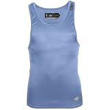 Reebok Big Kids 05 NBA Fusion Compression Tank ( sz. XL, Light Blue )