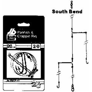 South Bend Sporting Good Wwcr6 Crappie Leader Rigs Sz 6
