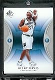 2006 07 SP Authentic Ricky Davis Minnesota Timberwolves Basketball Card #50 - Mint Condition - In Protective Display Case !!