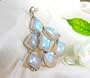 Completely Handcrafted - Designer Sterling Silver Top Fire Moonstone Pendant