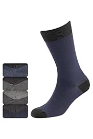 4 Pairs of Collezione Birdseye Socks