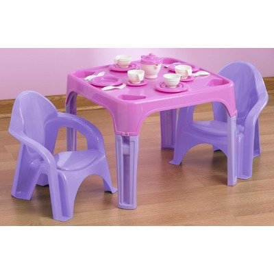 American Plastic Toy 28 Piece Tea Party Set-image