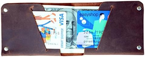 FAIRCRAFT Thin Leather Wallet, Mens Leather Wallet, Handmade Wallet, Women Wallet Travel Wallet