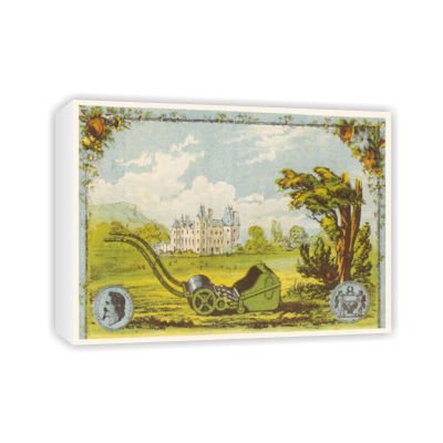 GARDENS/LAWNMOWER 1877 - Canvas - Medium - 30x45cm