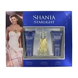 Shania Starlight by Stetson - Gift Set -- 1.7 oz Eau De Toilette Spray + 2 oz Shimmer Body Lotion + 2 oz Shower Gel