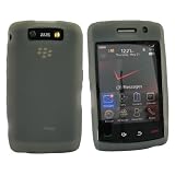 For Blackberry Storm 2 Storm2 Silicone Skin Case Smoke