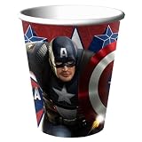 Captain America 9oz Hot/Cold Cups (8ct)