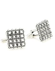 King Baby "Pyramid" Pyramid Studded Cufflinks