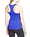 CLOYA Maternity Long Racerback Tank Top (S, Blue)