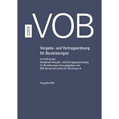 VOB 2009 - Teil A - DIN 1960, Teil B - DIN 1961, Teil C - ATVen: Vergabe- und Vertragsordnung f�r Bauleistungen Teil A (DIN 1960), Teil B (DIN 1961), ... 2009 (Korrigierter Nachdruck 2010)