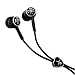 Deluxe Austrian Crystal Jeweled Earbud Earphones (Goth/Emo/Vintage/Skater Cross)