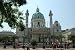 Wallmonkeys Peel and Stick Wall Decals - Karlskirche in Wien - Removable Graphic