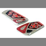 RAZO RP102RE JDM Red GT SPEC Automatic Pedal Covers