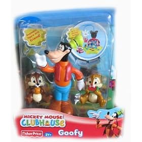Disney Mickey Mouse Clubhouse Goofy with Chipmunks