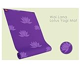 WAILANA ワイラナ ロータスヨガ & ピラティス マット パープル 6mm