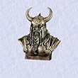 Odin Norse God Statue paganism home Yard Sculpture bust