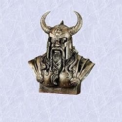 Odin Norse God Statue paganism home Yard Sculpture bust
