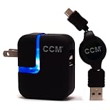 Dual Universal USB Micro Charger for Verizon Samsung Stratosphere, HTC Rhyme, DROID BIONIC, LG Enlighten , BlackBerry Torch 9850, DROID 3, Droid Charge, HTC ThunderBolt , DROID INCREDIBLE 2 , Xperia
