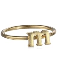 Dogeared "A~Z" Little Initial M Ring