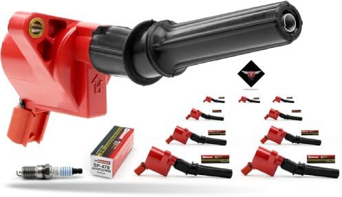 Tune Up SetTM Set of 10 High Performance Ignition coil DG-508 &amp; 10 Motorcraft spark plug SP-479