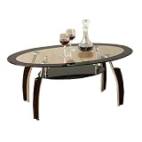 Glass Coffee Table Elena Black Clear Glass Coffee Table 416VviP+NrL. SL160