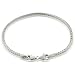 Buy Bracelets & Chains - Bling Jewelry 3mm 925 Sterling Silver Foxtail Chain Bracelet Compatible with Troll Pandora Chamilia Beads 8"
