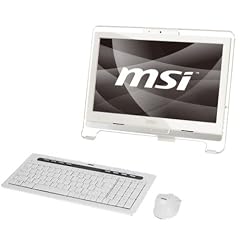 MSI Wind Top AE1900-2316XP Touch Desktop PC 18,5Zoll WXGA (Intel Atom N230 1,6GHz, 1GB RAM, 160GB HDD, XP Home) weiß