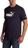 Puma Men's No.1 Logo T-Shirt,Navy/White,Large