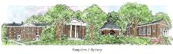 Hampden/Sydney University - Collegiate Series - 11.5 x 24 Inch Print
