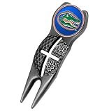 Florida Gators Black Nickel Crosshair Divot Tool