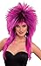 Forum Novelties Women's 80's To The Maxx Spiky Rocker Wig Purple Pizazz